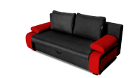 Ines kanapé(szövetes) B.kép fekete-piros1